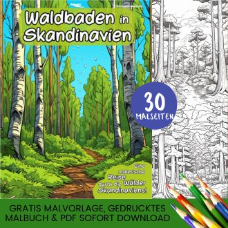 Wald Ausmalbilder - Kostenlose Wald Malvorlagen zum Ausdrucken Header