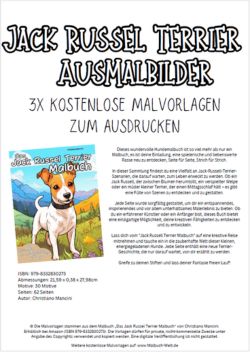 Jack Russel Terrier Malbuch - Kostenlose Malvorlagen zum Ausdrucken pdf