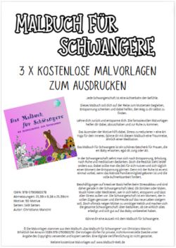 Malbuch für Schwangere - Kostenlose Malvorlagen zum Ausdrucken pdf